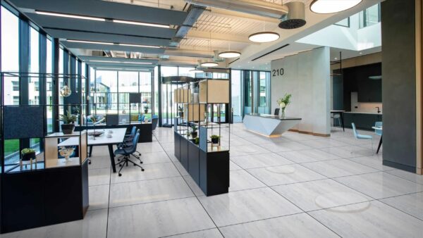 Porcelain Floor Tile 6198 – 60x60 cm Glossy Premium Porcelain Tile for Indoor Flooring